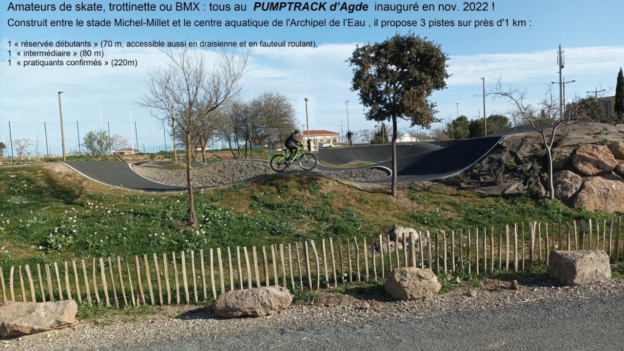 Lara 1 - Grand T2 Loggia Sans Vis-A-Vis Parking - Pres Centre-Port, Ile Des Loisirs, Plage Richelieu Agde Bagian luar foto